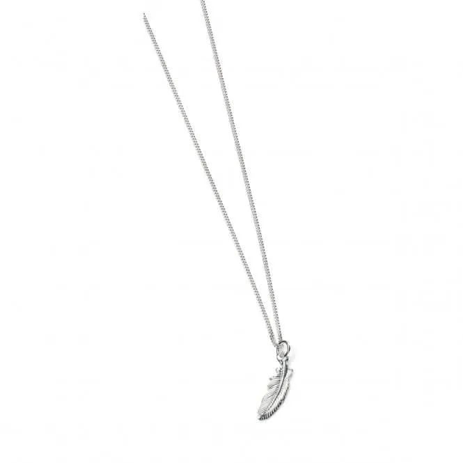 Beginnings Sterling Silver Feather Necklaces N3474 Beginnings Jewellery