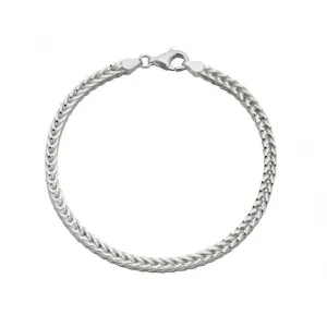 Beginnings Sterling Silver Heavyweight Foxtail Chain 22cm Bracelet B5111 Beginnings Jewellery