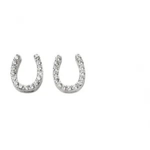 Beginnings Sterling Silver Horse Shoe Earrings E5742C Beginnings Jewellery