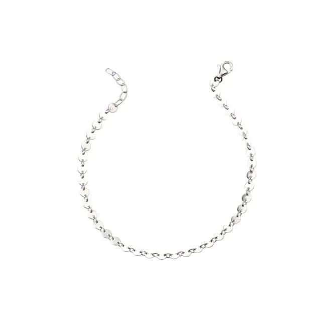 Beginnings Sterling Silver Multi Disc Fine Bracelet B5179 Beginnings Jewellery
