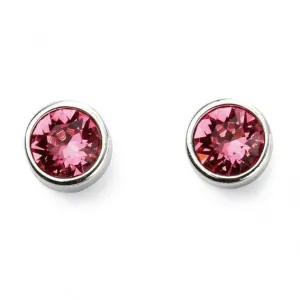 Beginnings Sterling Silver Oct Birth Stone Earrings E5565 Beginnings Jewellery