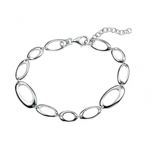 Beginnings Sterling Silver Open Oval Link 18 3cm Bracelet B3453 Beginnings Jewellery
