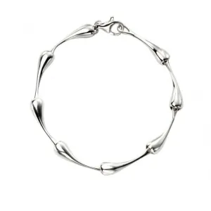 Beginnings Sterling Silver Organic Drop Bracelet B5193 Beginnings Jewellery
