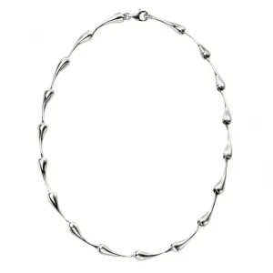 Beginnings Sterling Silver Organic Drop Necklaces N4325 Beginnings Jewellery