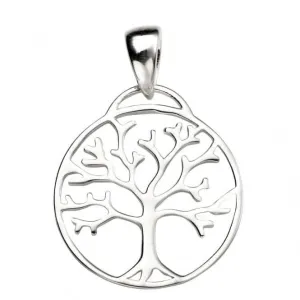 Beginnings Sterling Silver P4471 Tree Of Life Cutout Pendant Beginnings Jewellery
