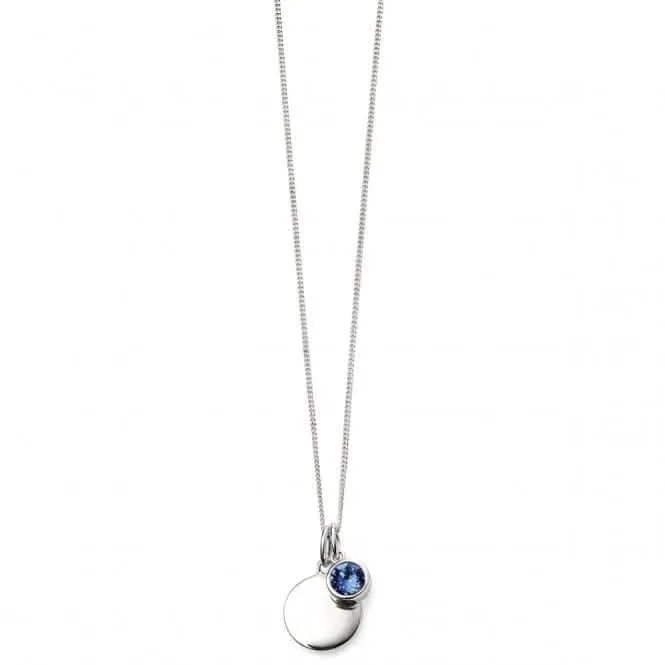 Beginnings Sterling Silver Sept Birth Stone Pendant P4598 Beginnings Jewellery