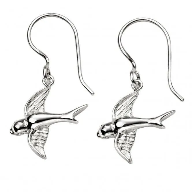 Beginnings Sterling Silver Swallow Earrings E5739 Beginnings Jewellery