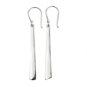 Beginnings Sterling Silver Tapered Bar Earrings E5763 Beginnings Jewellery