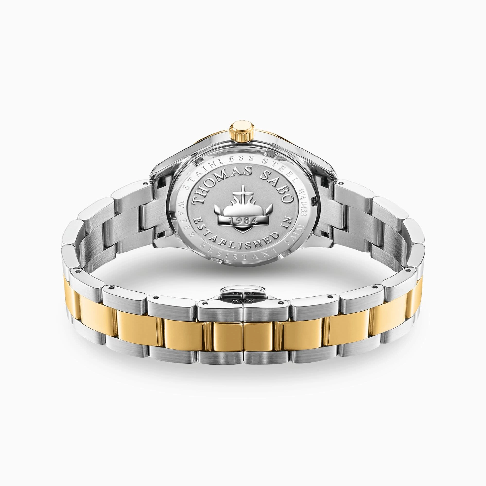 Bicolour Women's Butterfly Watch WA0433-291-202
