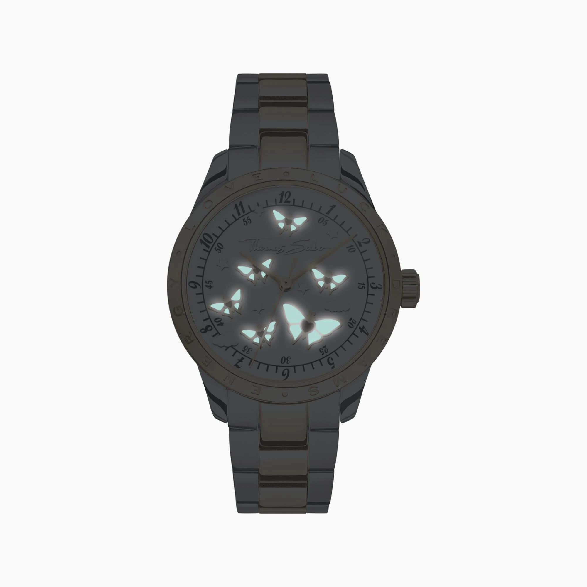 Bicolour Women's Butterfly Watch WA0433-291-202