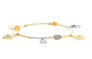 Blue Scarab Jewellery JUSTINE Stretch Bracelet