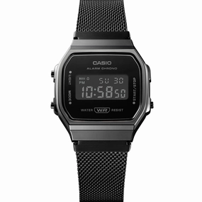 Casio Watches Casio A168WEMB-1B A168 One Tone Digital Watch