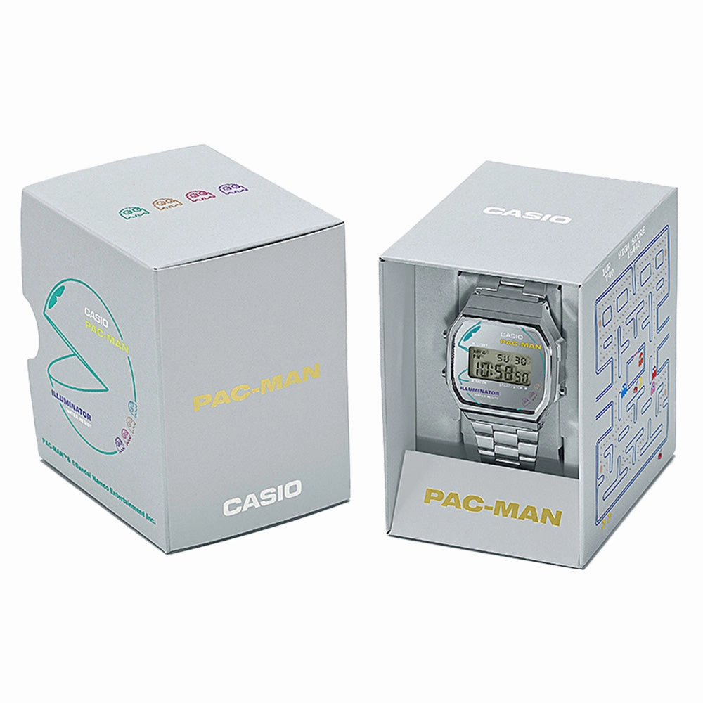Casio Watches Casio A168WEPC-7A Pac-Man Collaboration