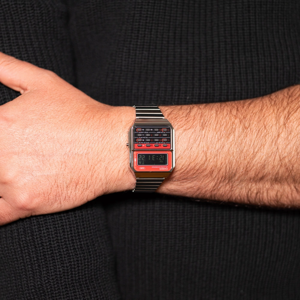 Casio Watches Casio CA500WE-4B Vintage Calculator Watch