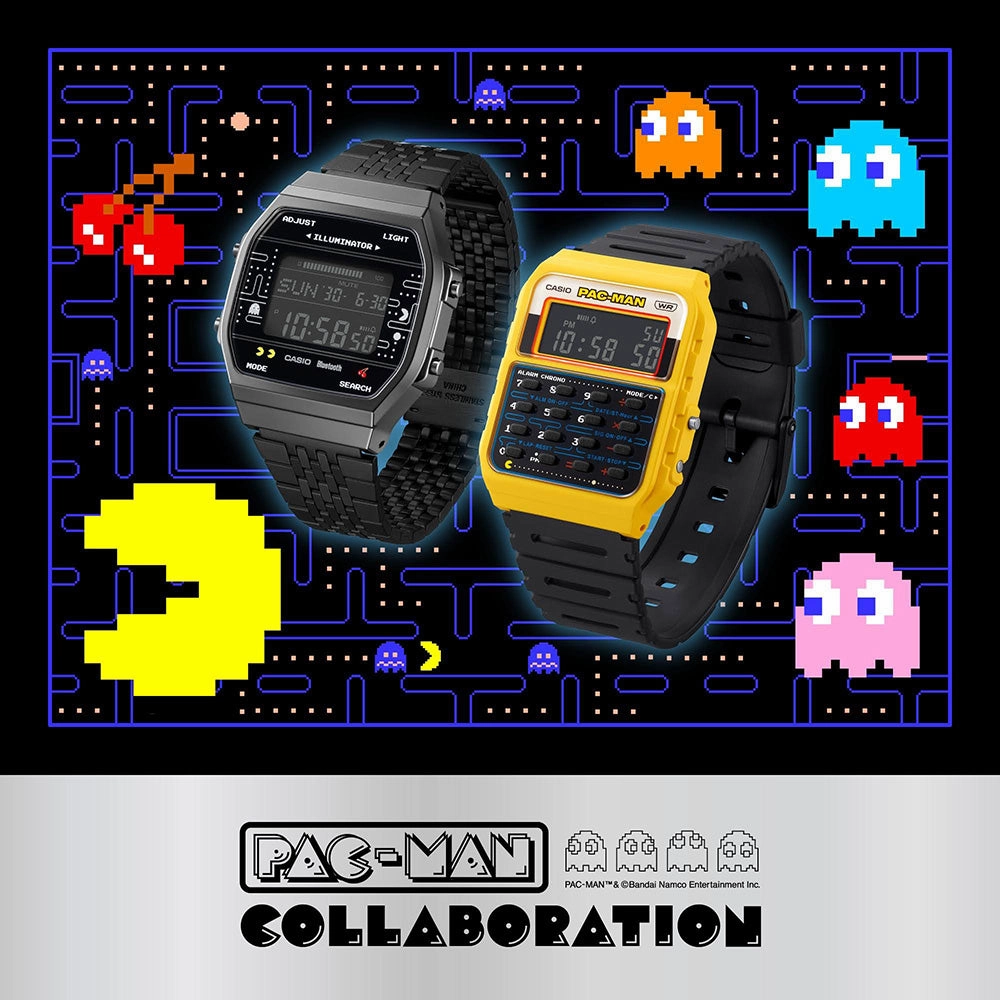 Casio Watches Casio CA53WPC-1B Pac-Man Collaboration