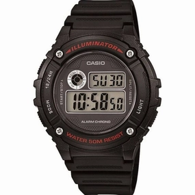 Casio Watches Casio Digital W216H-1A