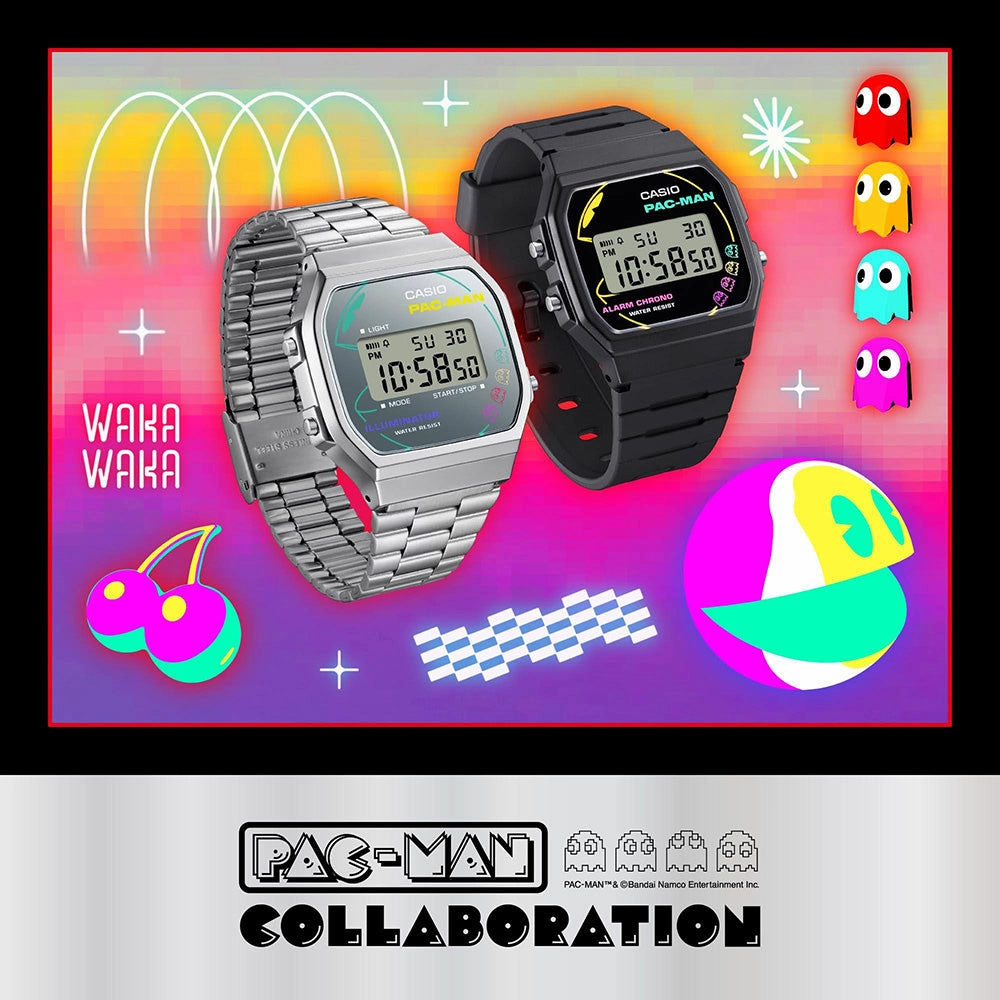 Casio Watches Casio F91WPC-1A Pac-Man Collaboration