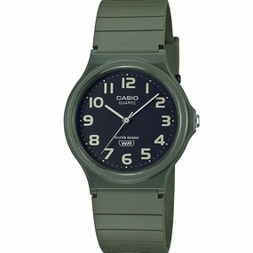 Casio Watches Casio MQ24UC-3B Green Earth Colour Watch