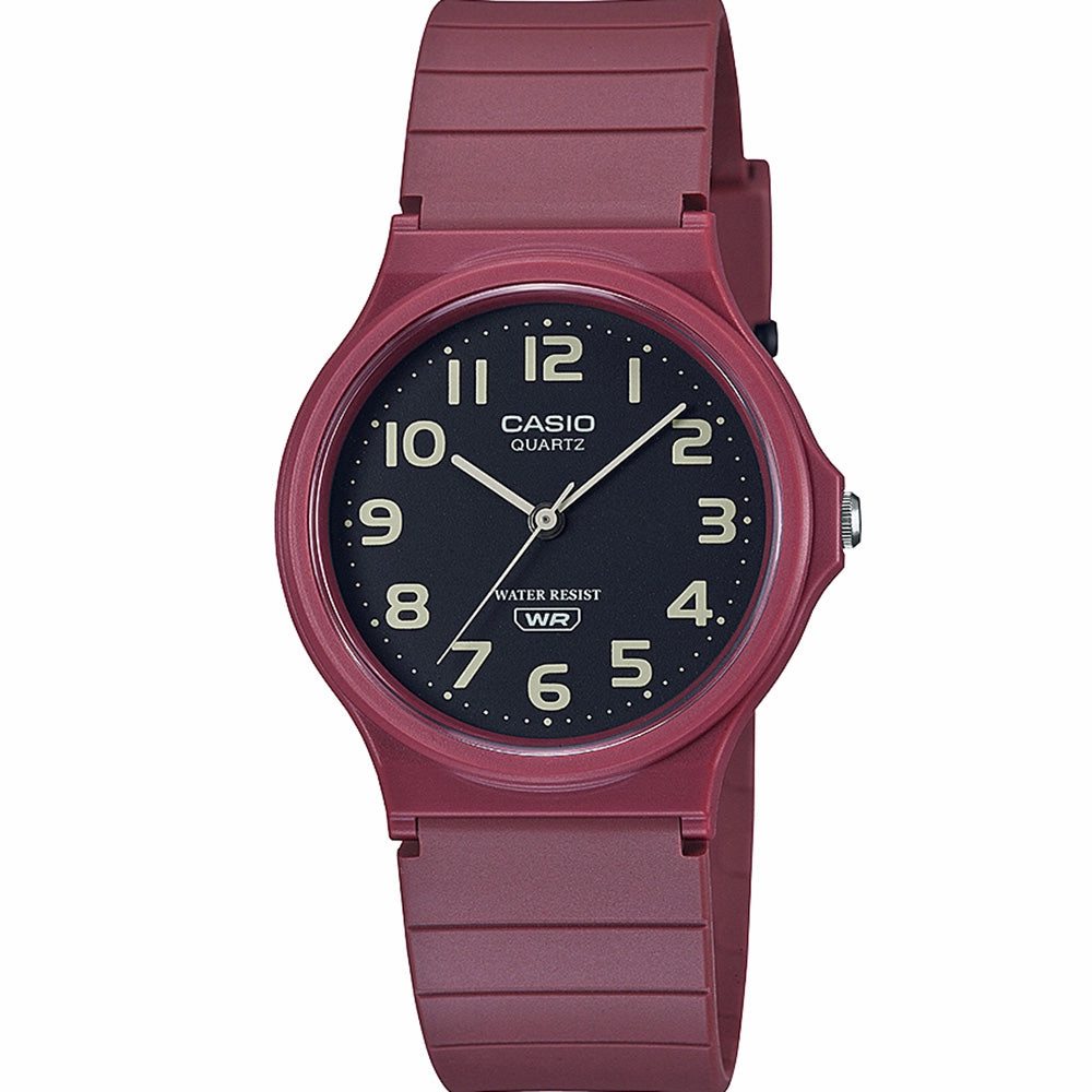 Casio Watches Casio MQ24UC-4B Red Earth Colour Watch