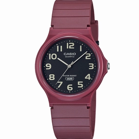 Casio Watches Casio MQ24UC-4B Red Earth Colour Watch