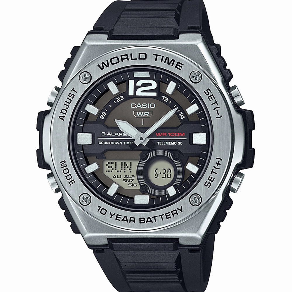 Casio Watches Casio MWQ100-1A World Time Watch