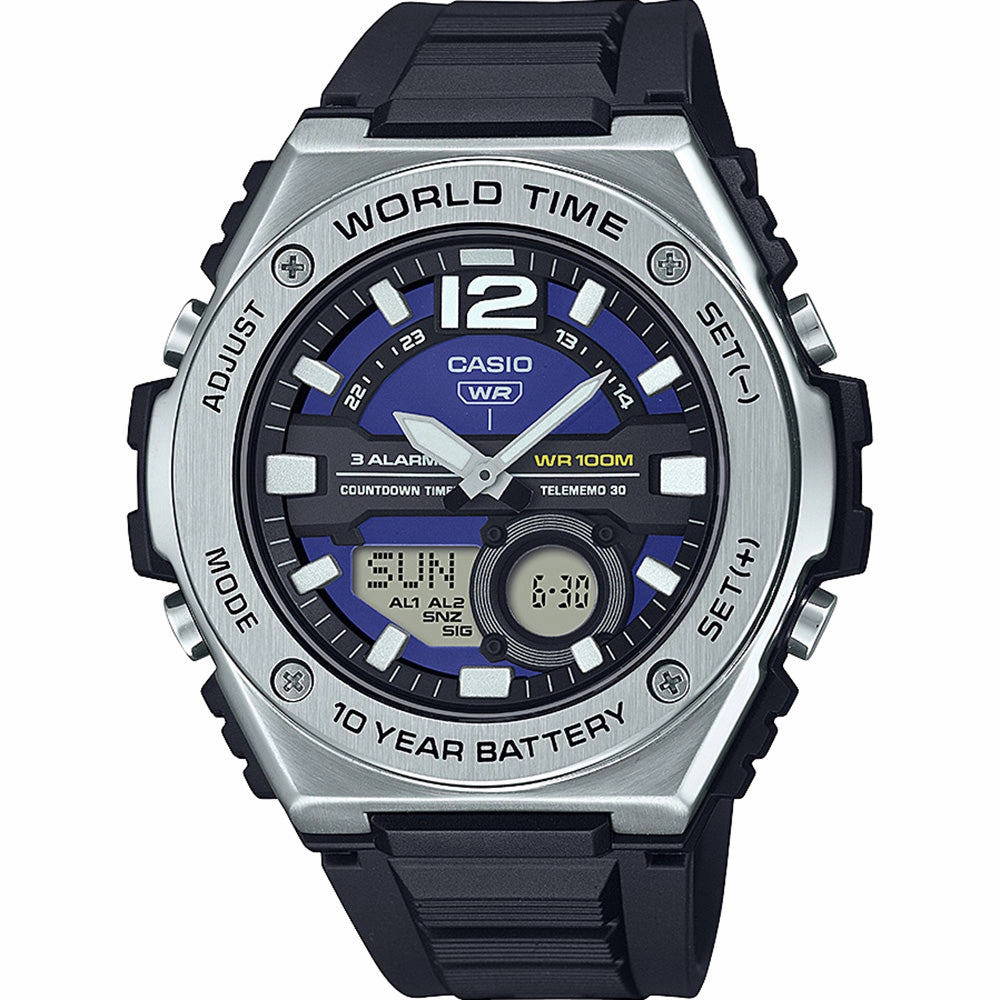 Casio Watches Casio MWQ100-2A World Time Watch