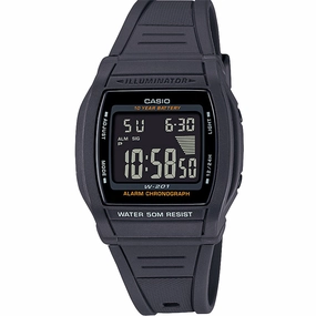 Casio Watches Casio W201-1 LCD Digital Watch