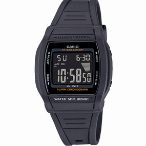 Casio Watches Casio W201-1 LCD Digital Watch