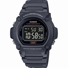 Casio Watches Casio W219H-8 Grey Digital Watch