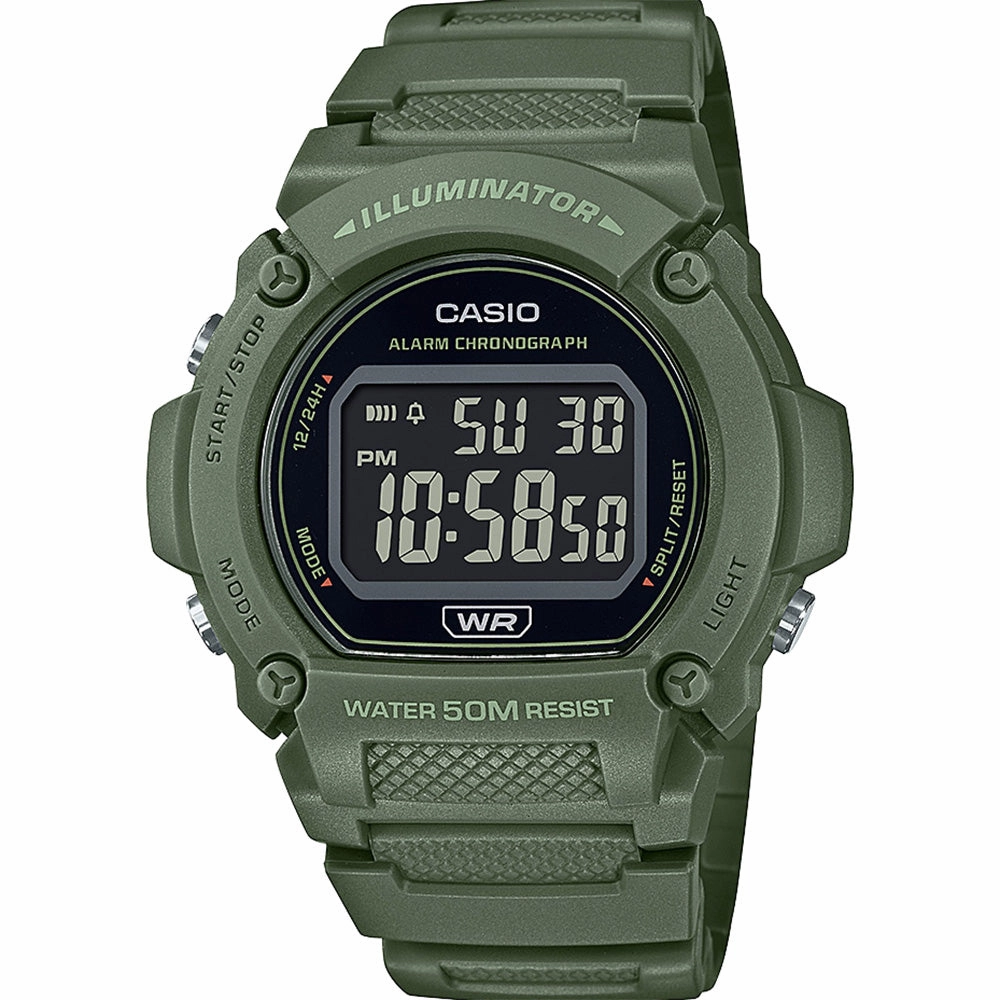 Casio Watches Casio W219HC-3B Earth Colour Digital