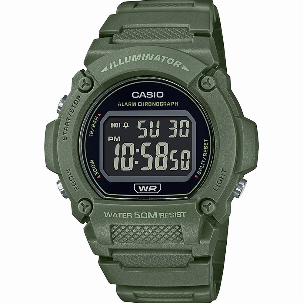 Casio Watches Casio W219HC-3B Earth Colour Digital