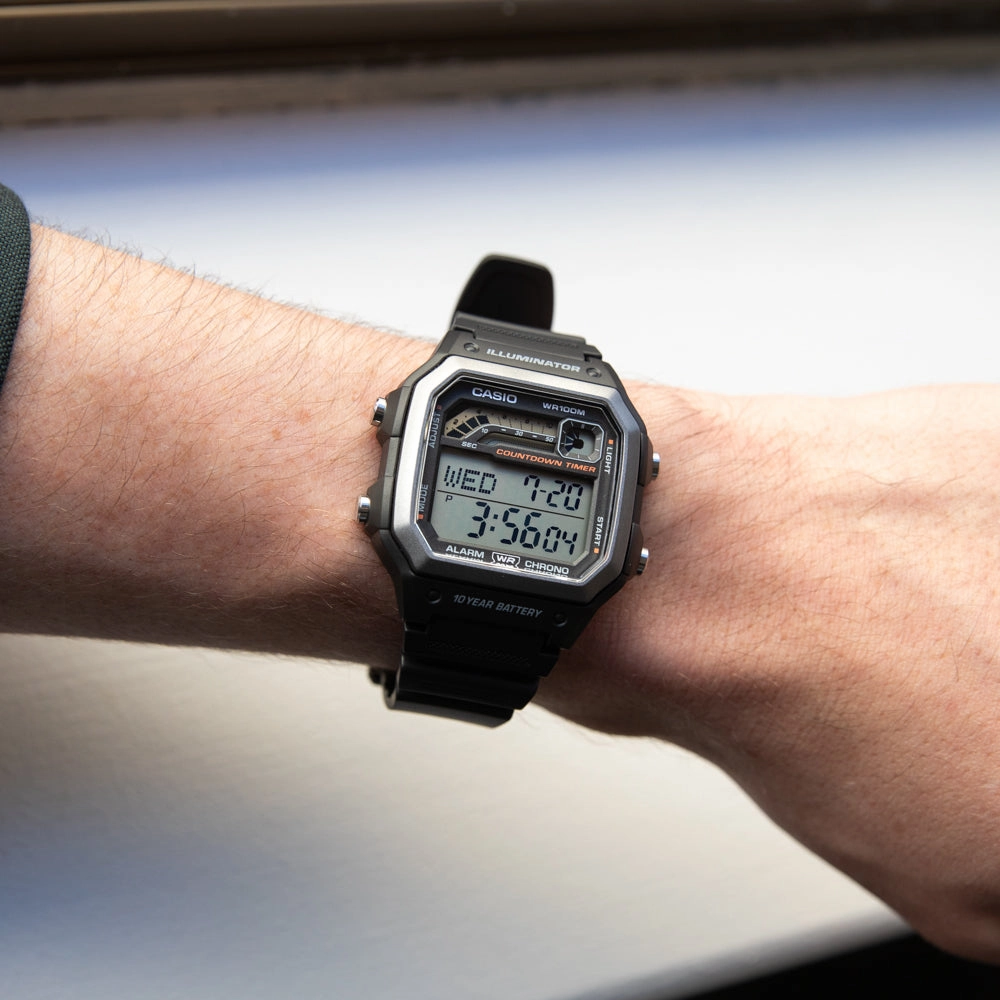Casio Watches Casio WS1600H-1 Digital Sports Watch