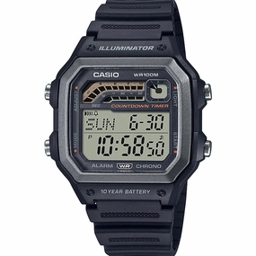 Casio Watches Casio WS1600H-1 Digital Sports Watch