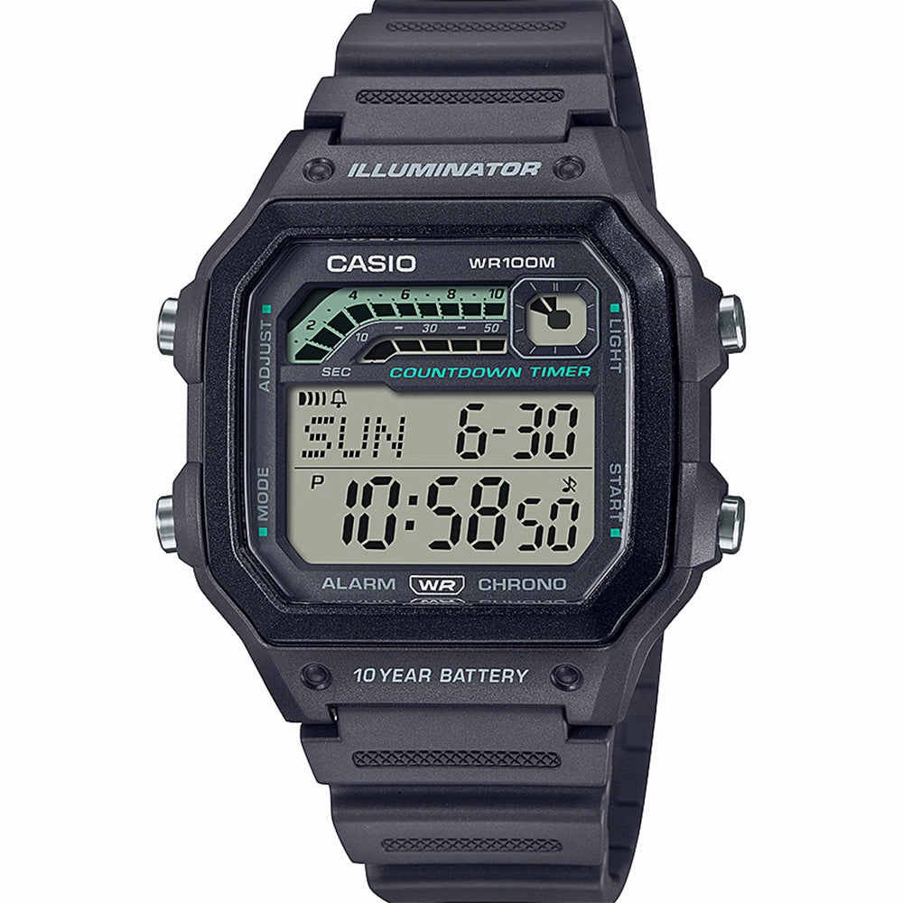 Casio Watches Casio WS1600H-8 Digital Sports Watch