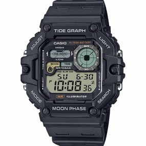 Casio Watches Casio WS1700H-1A Tide Graph Digital