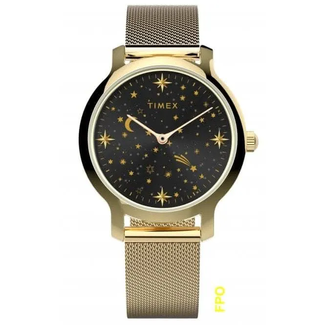 Celestial Transcend Gold-tone Watch TW2W21500