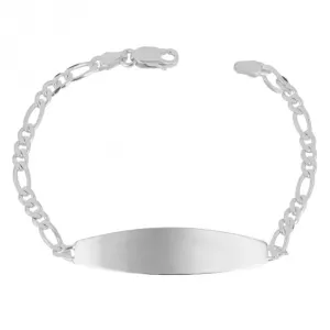 Curb 19cm Id Bracelet B5397 Beginnings Jewellery