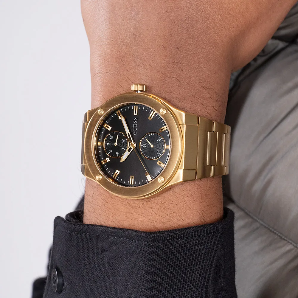 Dress Mens Watches Guess Jet GW0795G4 Multi-Function