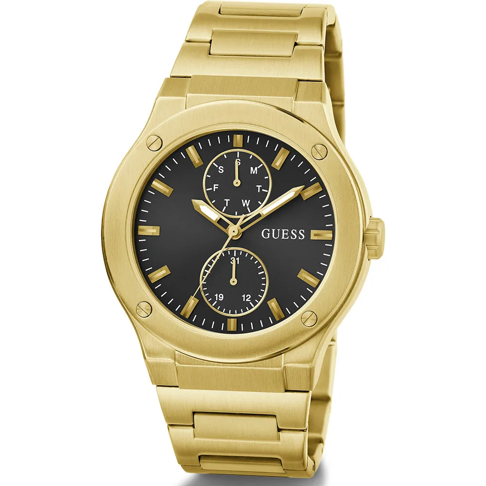 Dress Mens Watches Guess Jet GW0795G4 Multi-Function