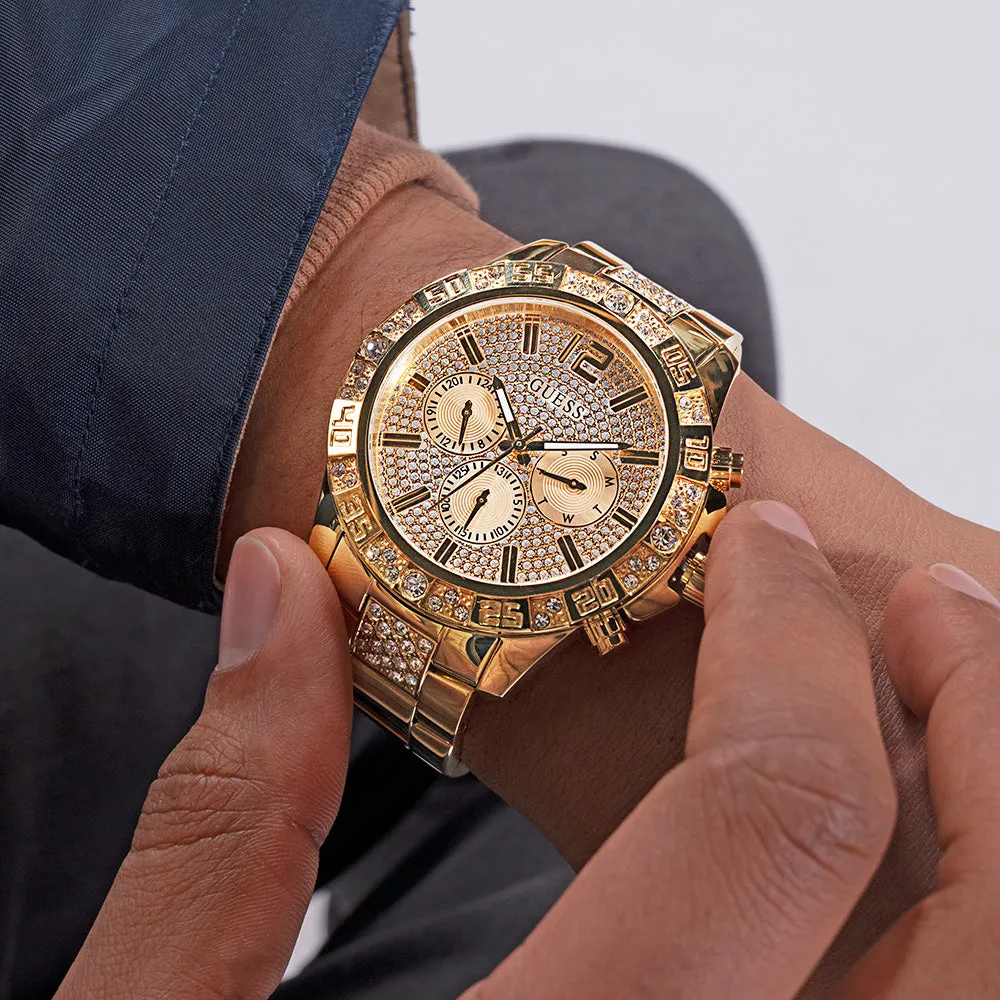 Dress Mens Watches Guess Majestic GW0796G2 Multi-Function