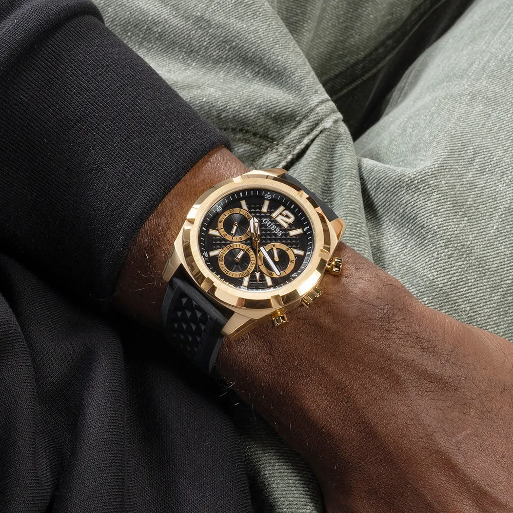 Dress Mens Watches Guess Resistance GW0729G2 Multi-Function