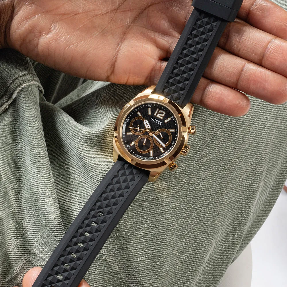 Dress Mens Watches Guess Resistance GW0729G2 Multi-Function