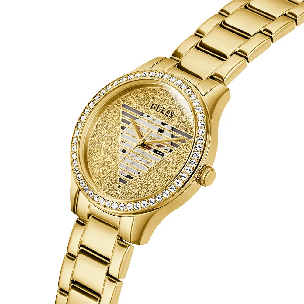 Dress Womens Watches Guess GW0605L2 Lady Idol Cut Thru