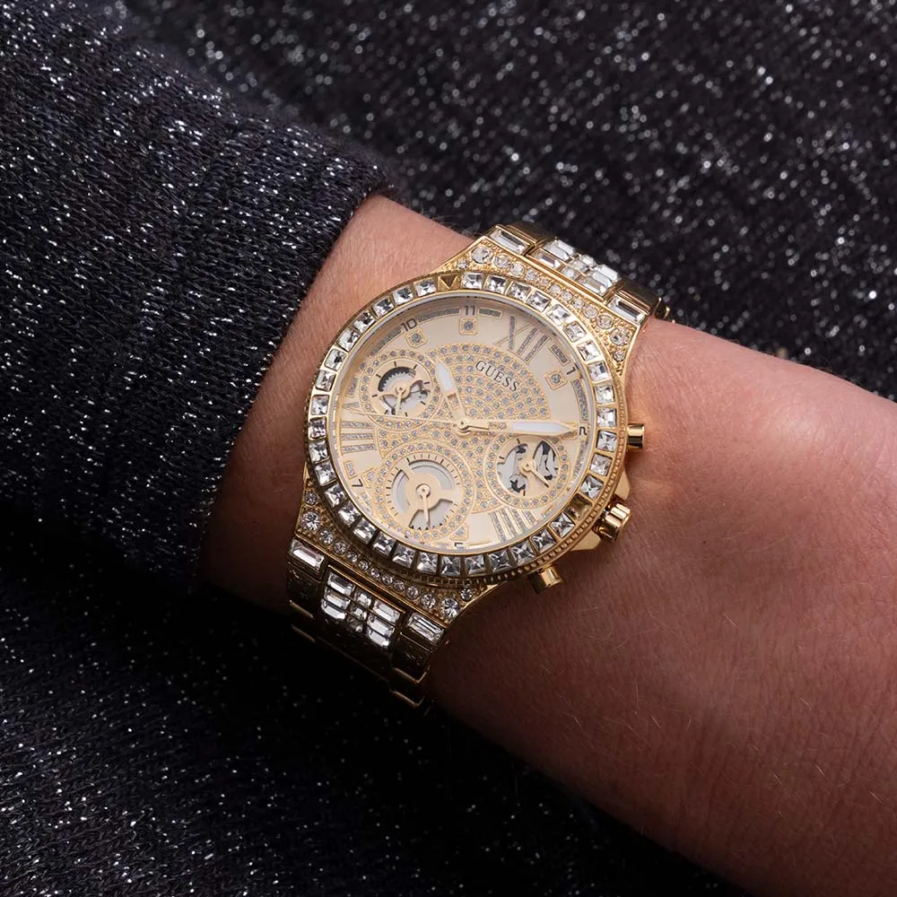 Dress Womens Watches Guess Moonlight GW0320L2 Multi-Function