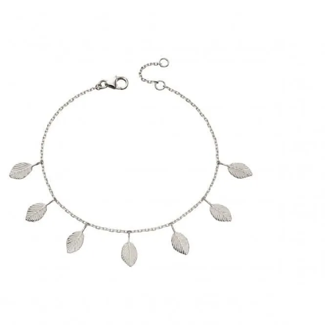 Elements Silver Leaf Bracelet B5147 Beginnings Jewellery