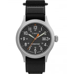 Expedition Scout Black Fabric Strap Watch TW4B29600