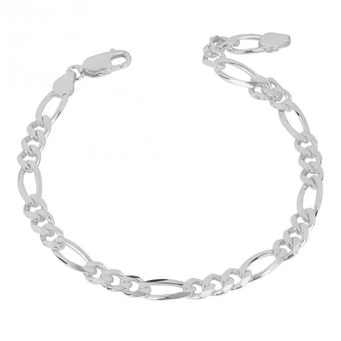 Figaro Chain 22cm Bracelet B5395 Beginnings Jewellery