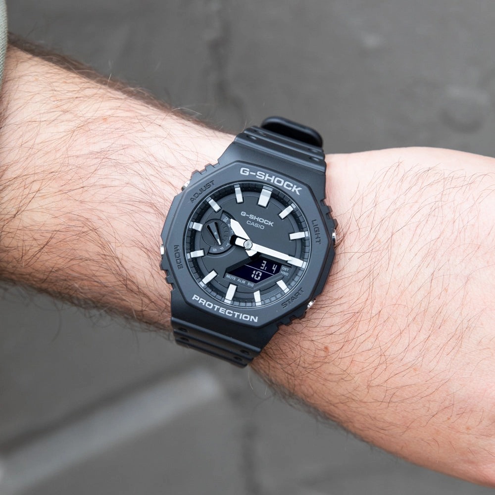 G-Shock Watches G-Shock GA2100-1A Black 'CasiOak'
