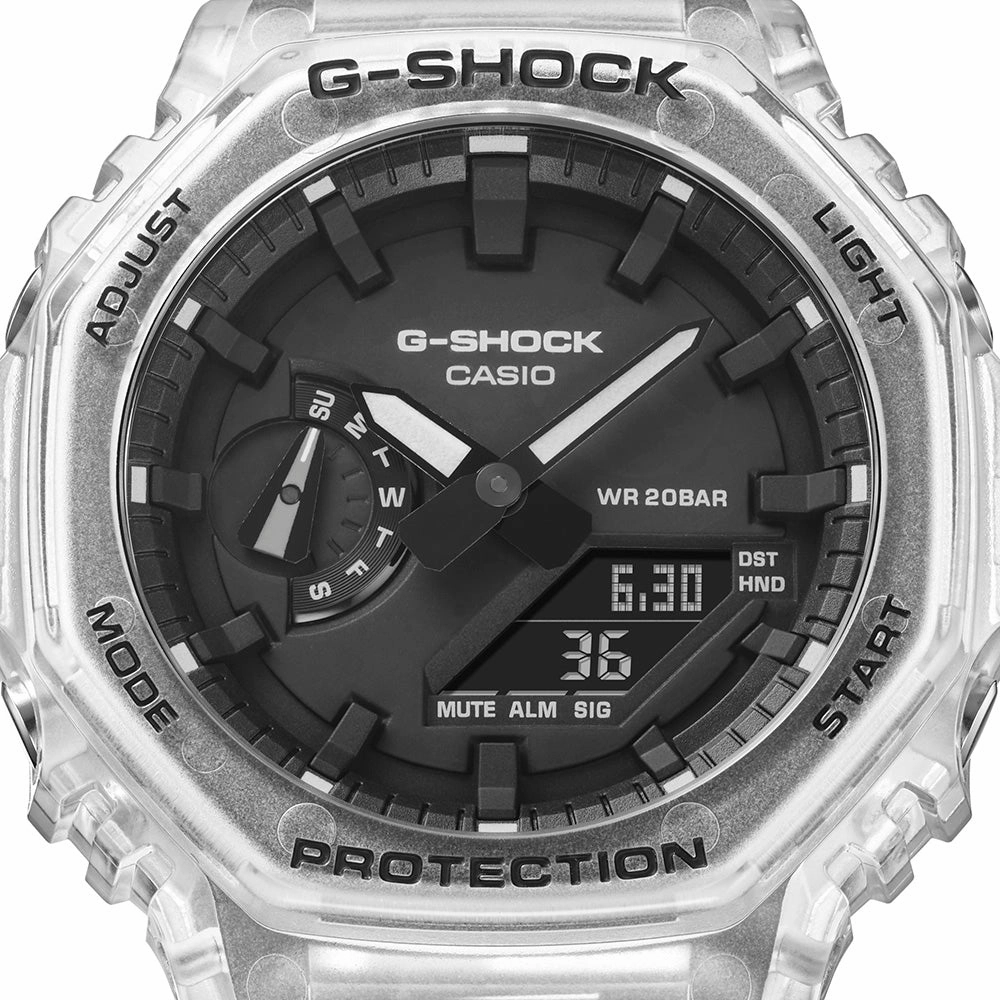 G-Shock Watches G-Shock GA2100SKE-7A 'CasiOak' Transparent Series