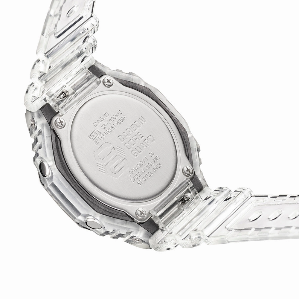 G-Shock Watches G-Shock GA2100SKE-7A 'CasiOak' Transparent Series